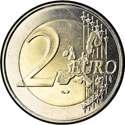 реверс 2€ 2000 ""