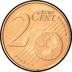 реверс 2 cents (€) 2012 ""