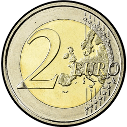 реверс 2€ 2013 ""