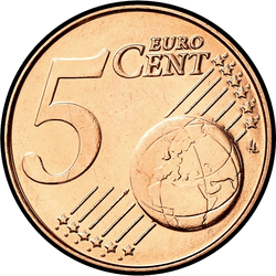 реверс 5 cents (€) 2014 ""