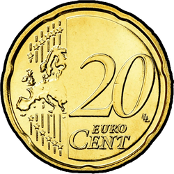 реверс 20 cents (€) 2014 ""