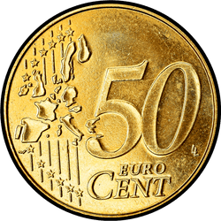 реверс 50 cents (€) 2004 ""