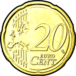 реверс 20 cents (€) 2013 ""