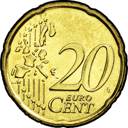 реверс 20 cents (€) 2003 ""