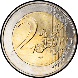 реверс 2€ 2005 ""
