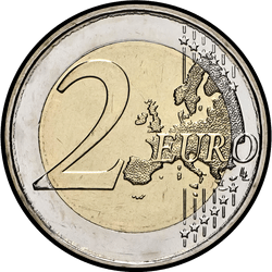 реверс 2€ 2018 "75th anniversary of the death of Kostis Palamas"