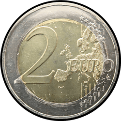 реверс 2€ 2017 ""