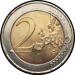 реверс 2€ 2018 ""
