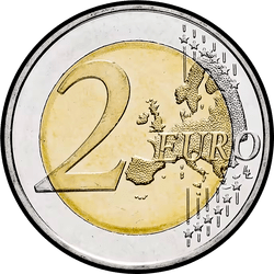 реверс 2€ 2025 ""
