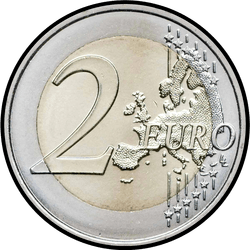реверс 2€ 2013 ""