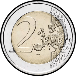 реверс 2€ 2012 ""