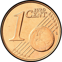 реверс 1 cent (€) 2008 ""