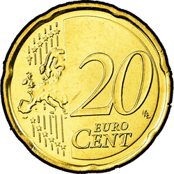 реверс 20 cents (€) 2013 ""