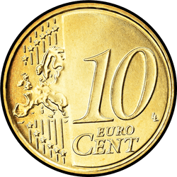 реверс 10 cents (€) 2014 ""