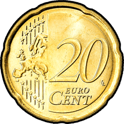 реверс 20 cents (€) 2013 ""