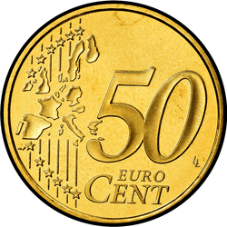 реверс 50 cents (€) 2002 ""