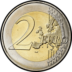 реверс 2€ 2017 ""