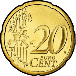 реверс 20 цэнтаў (€) 2004 ""