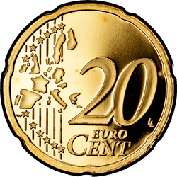 реверс 20 цэнтаў (€) 2006 ""