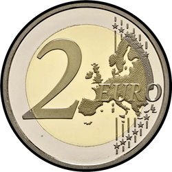 реверс 2€ 2017 "200. výročí založení prince carabinieri"