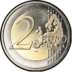 реверс 2€ 2012 ""