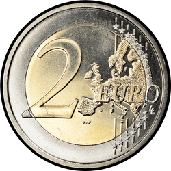 реверс 2€ 2015 ""