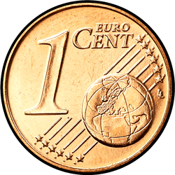реверс 1 cent (€) 2011 ""