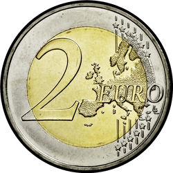 реверс 2€ 2008 "Grand-Duke Henri and the ‘Château de Berg’"