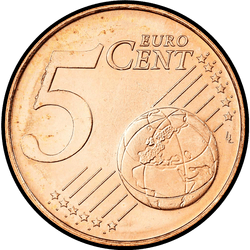 реверс 5 cents (€) 2005 ""