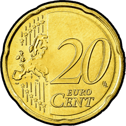 реверс 20 cents (€) 2007 ""