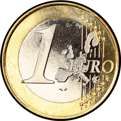 реверс 1€ 2005 ""