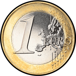 реверс 1€ 2014 ""