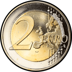 реверс 2€ 2021 ""