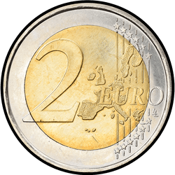 реверс 2€ 2005 "Establishment of the United Nations"
