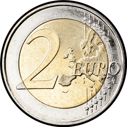 реверс 2€ 2011 "200th anniversary of the Bank of Finland"