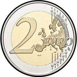 реверс 2€ 2022 "100 лет Финскому национальному балету"