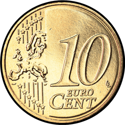 реверс 10 cents (€) 2012 ""