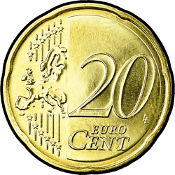 реверс 20 cents (€) 2013 ""