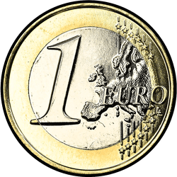 реверс 1€ 2008 ""