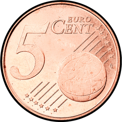 реверс 5 cents (€) 2007 ""