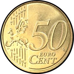 реверс 50 cents (€) 2014 ""