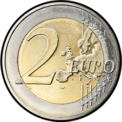 реверс 2€ 2012 "Majority Representation - 1887"