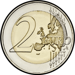 реверс 2€ 2016 "Ggantija 사원"
