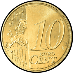 реверс 10 cents (€) 2024 ""