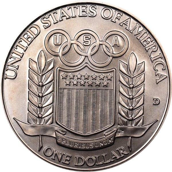 реверс 1$ (бак) 1992 "D Uncirculated (Denver)"
